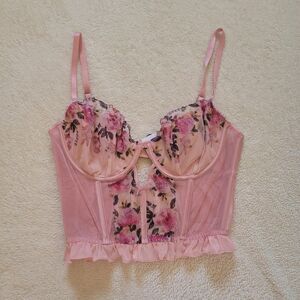 Love & Lemons x Victoria's Secret ‘Blushing Rose’ Bustier - Romantic & Rare